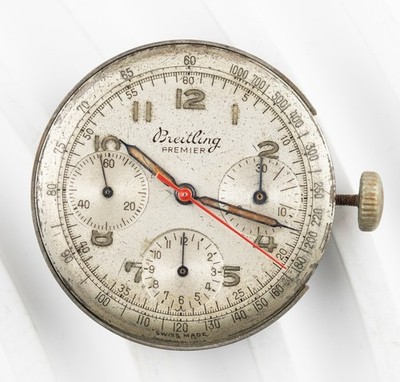 Breitling Premier 17 Jewel Mechanical Movement 1943 - 1947 NO CASE - 852B
