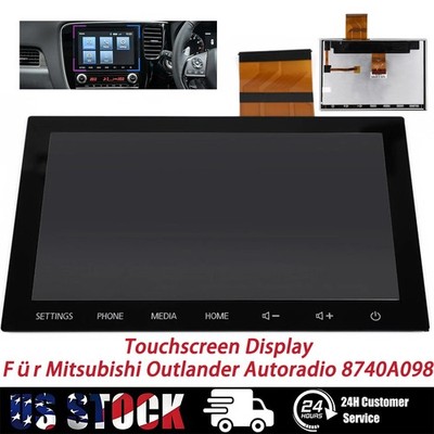 8'' Radio LCD Touch Screen Display 8740A098 For Mitsubishi Outlander Navigation