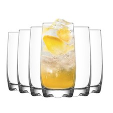 Adora Highball Glasses - 390ml - Clear - Pack of 12