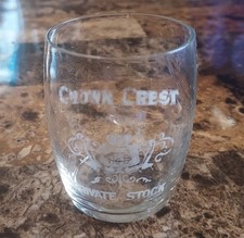 Vintage Crown Crest Private Stock Shot Glass