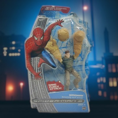 Hasbro Spider-Man 3 Punch Attack Sandman Smashing Sand Figure 2007