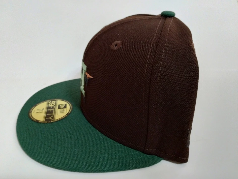 Houston Astros New Era 59fifty Cap Zombie Pack Size 7 5/8 Double Logo - Image 2 of 4