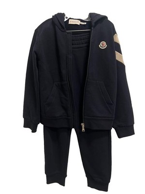 Moncler Kids - Boys Navy Tracksuit Set (Size: 6)