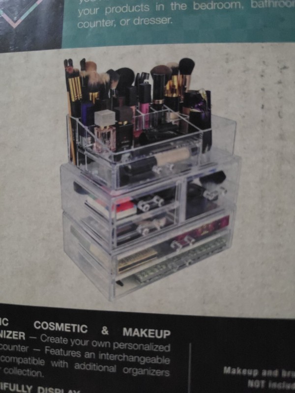 Sorbus Cosmetics Makeup and Jewelry Storage Case 