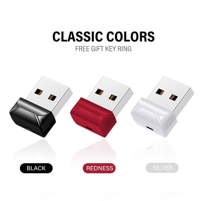 Mini USB Stick 2.0 64GB 32GB 16GB 8G 4G Free logo real capacity usb flash drive