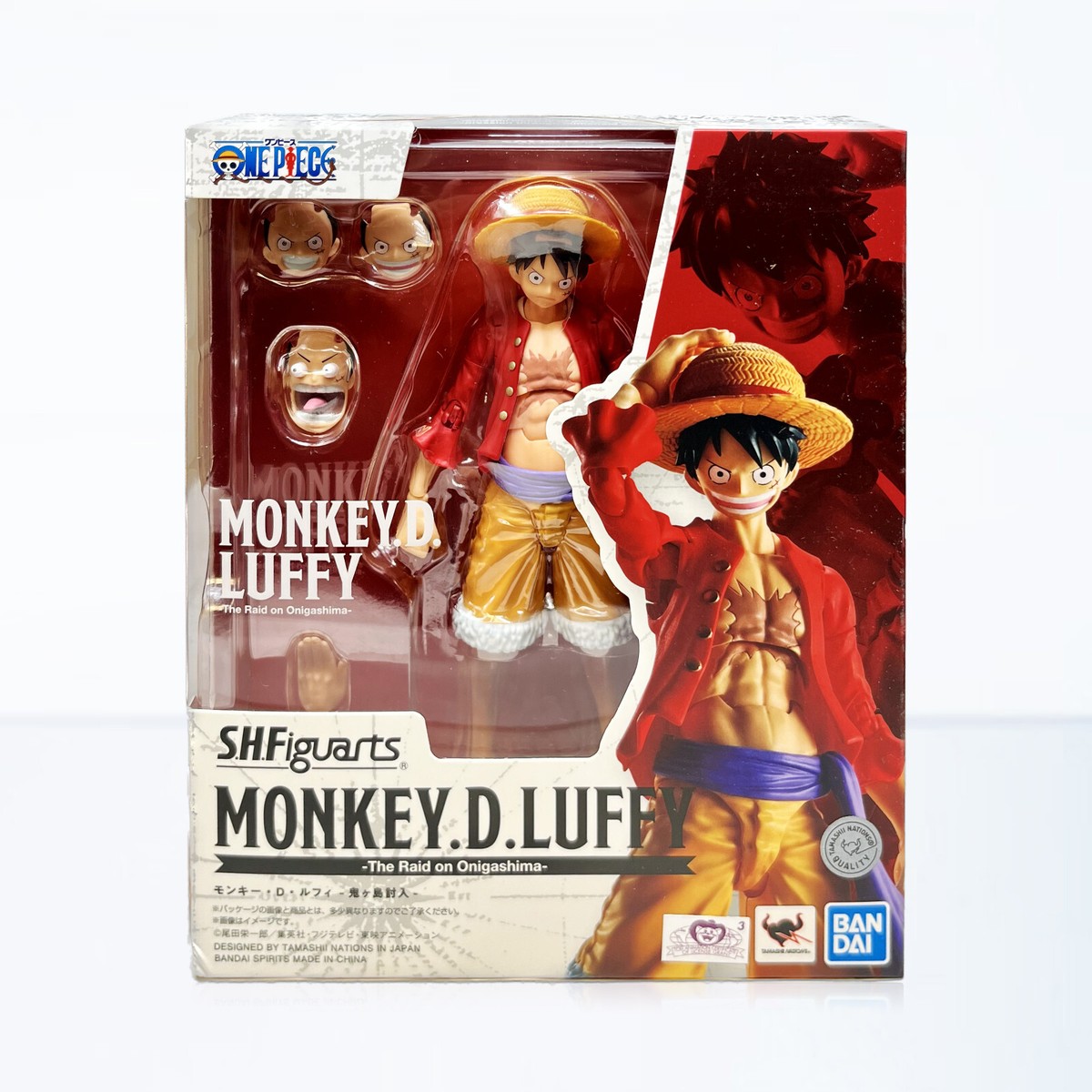 Bandai S.H.Figuarts One Piece Monkey D. Luffy The Raid on