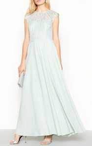 tulle midi dress with sleeves