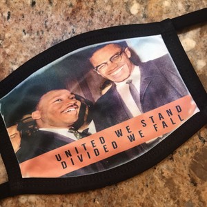 Mlk Martin Luther King Malcolm X Face Mask Reusable Washable Double Layer Ebay