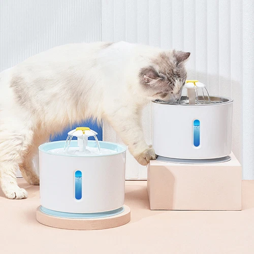 Fuente de agua automática para gatos E Smarter CWC1 paquete de 1 fuente de agua para mascotas - Imagen 1 de 13