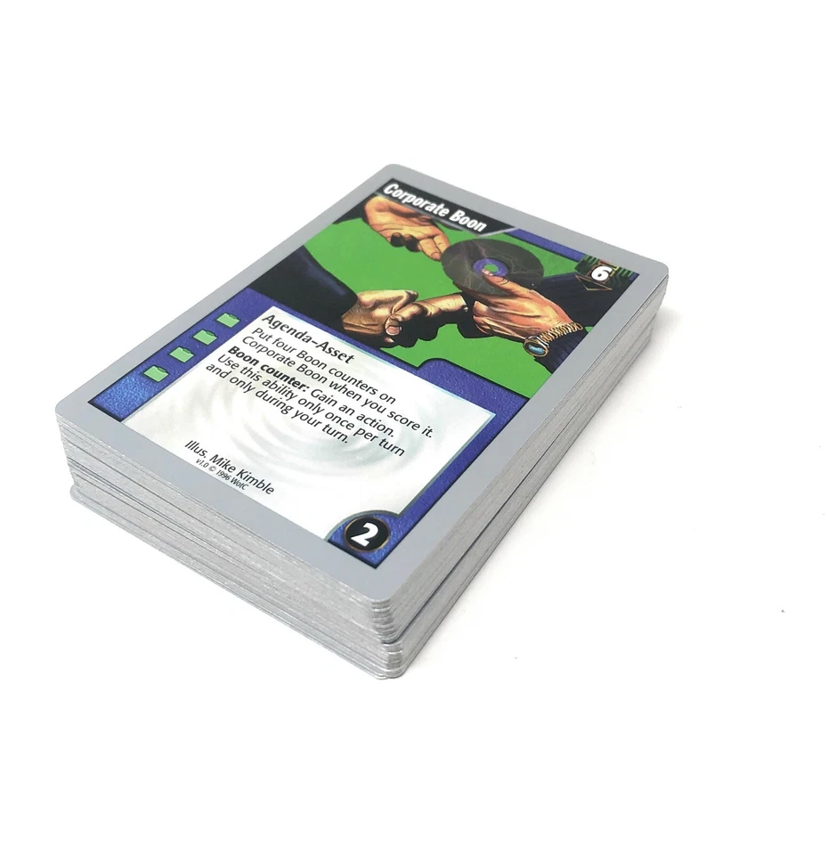 Netrunner CCG: Base (v1.0) 44/44 vital set (SP/NM) Original 1996 WOTC - Image 4 of 4