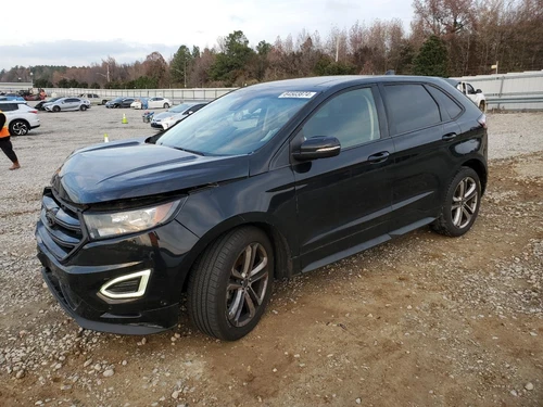Used Left Door Mirror fits: 2015 Ford Edge Power body color cap approach lamps h