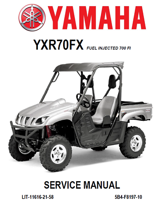 YAMAHA RHINO 700 FI Service Repair Manual Maintenance Workshop BOOK