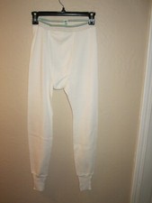 Vintage Hanes Good Quality Warm Waffle Knit Thermal Long Johns Pants Medium