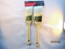 2 LINZER PROJECT SELECT PAINT/STAIN 2" & 2.5" BRUSH, FINE POLYESTER ANGULAR SASH