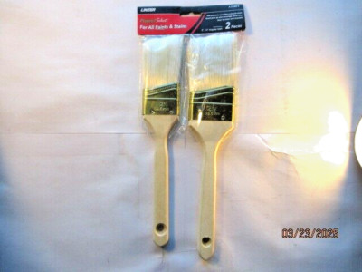 2 LINZER PROJECT SELECT PAINT/STAIN 2'' & 2.5'' BRUSH, FINE POLYESTER ANGULAR SASH