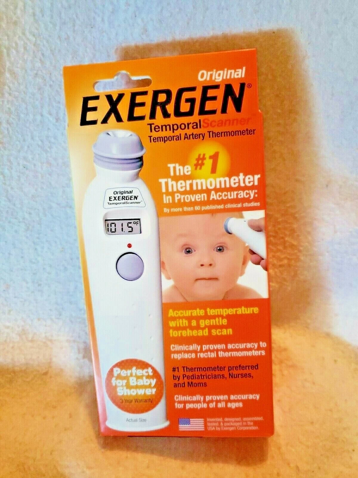 Exergen Temporal Artery Baby Thermometer - TAT-2000C brand new and sealed
Opens in a new window or t