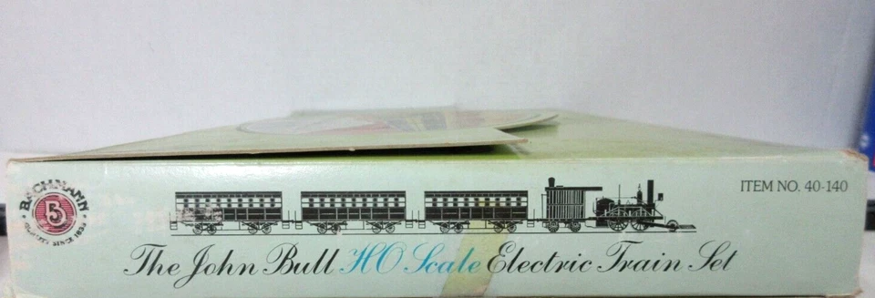 BACHMANN THE JOHN BULL ELECTRIC TRAIN SET # 40-140 HO SCALE - Image 4 of 4