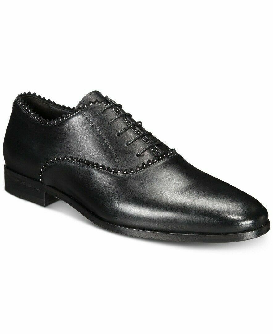 Roberto Cavalli VITELLINO OXFORD STUDDED BLACK 8936 Roberto Cavalli Shoes / Black – Rina main image 4