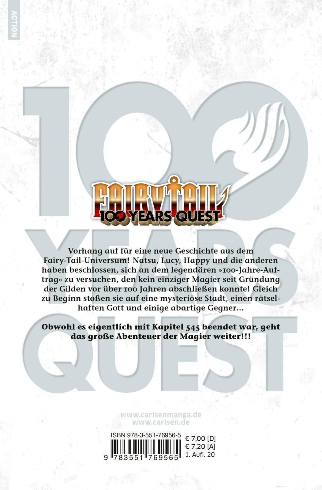 Thumbnail - Fairy Tail - 100 Years Quest 1 Hiro Mashima (u. A.) Taschenbuch