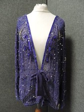 Changes By Together Beaded Jacket Uk 20 Rrp £48 Ln035 Dd 05