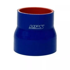 HPS 1" - 1-3/8" ID High Temp 4-ply Blue Silicone Straight Reducer Coupler Hose