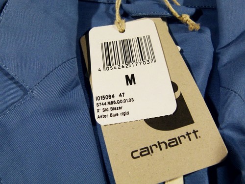 Rigid X aster 'Sid Bnwt Wmns G142 Blue Blazer Carhartt Jacket M Taglia 0n5Zg