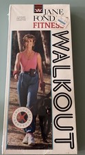 VTG Warner Bros Jane Fonda Fitness Walkout 2-Cassette NEW Sealed