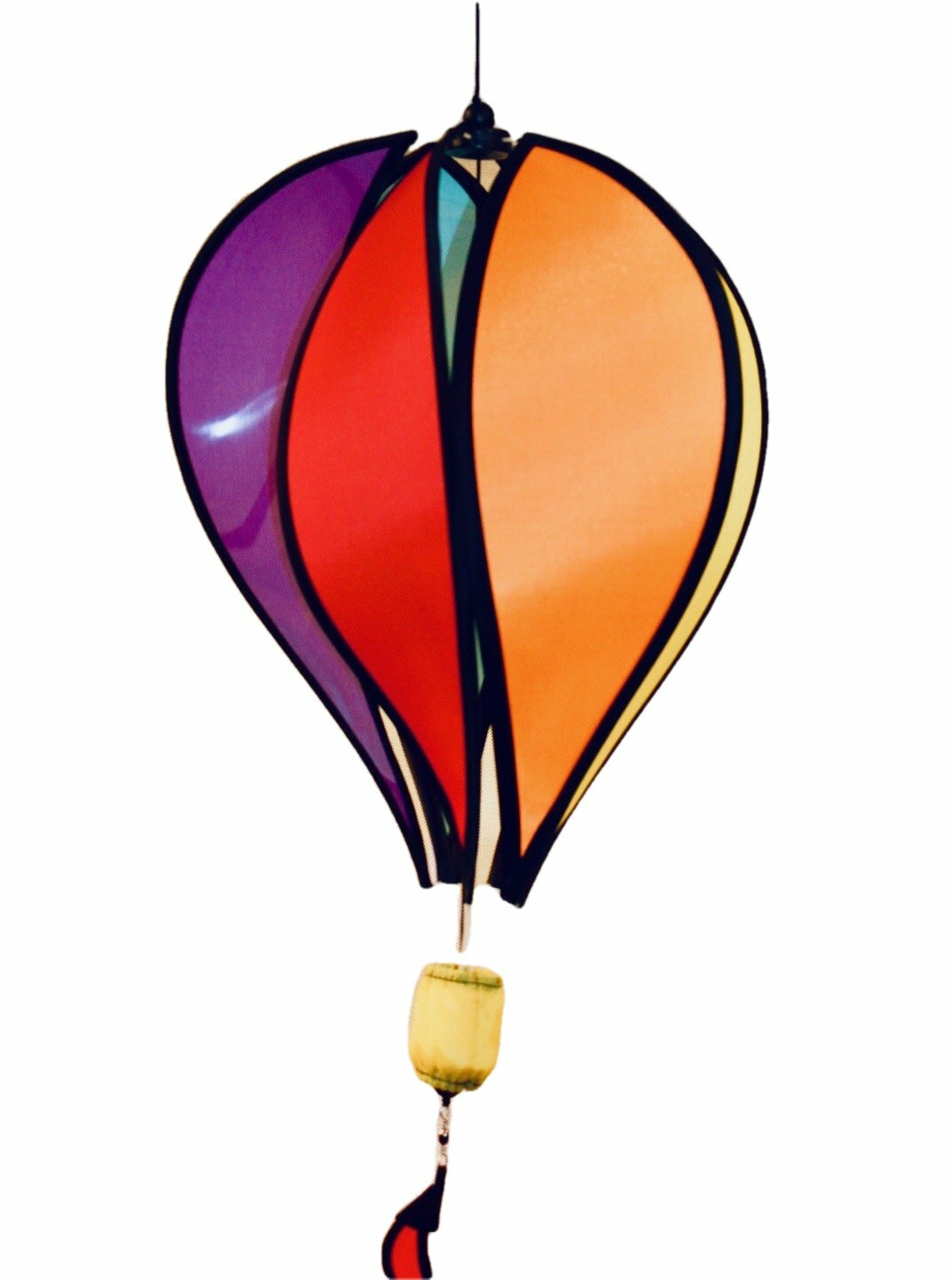 Wind Spinner Hot Air Balloon Multicolor Deluxe Sun Premium Lawn Garden