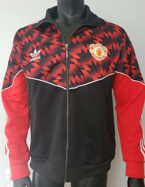 Manchester United Adidas Originals Track Top Men Size Small #AJ8040 | eBay