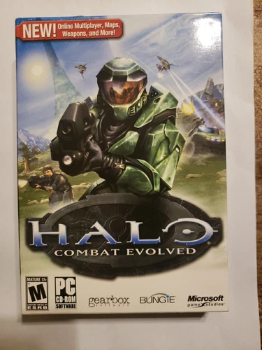Halo: Combat Evolved (PC, 2003) BRAND NEW Factory Sealed with Key