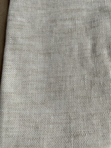 LANDS' END High Rise LINEN PANTS Size: 6 New SHIP FREE Wide Leg BEIGE Natural - Picture 4 of 19