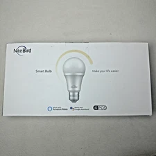 NiteBird Smart LED Light Bulb 4 Pack Model LB1 WIFI