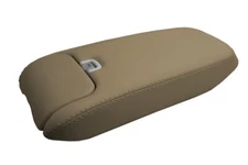 Fits 1997-2006 Jaguar XK XK8 PVC Leather Console Lid Armrest Cover SDC Coffee