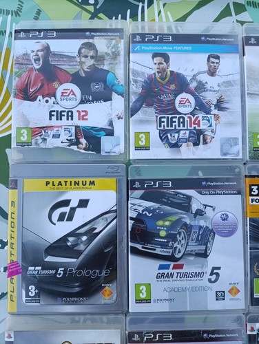PS3 Game Bundle - Big Planet Gran Turismo 5 Sega Rally Tomb Raider Playstation 2 - Picture 6 of 10
