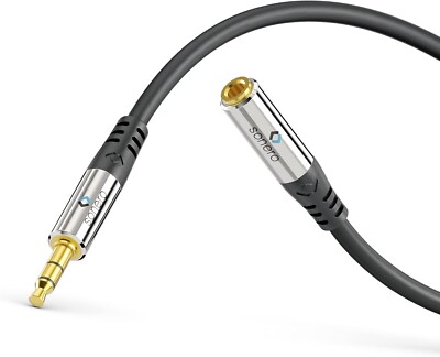 15m stereo Klinken Verlängerung Kabel 3,5mm Audio Verlängerungskabel AUX HiFi