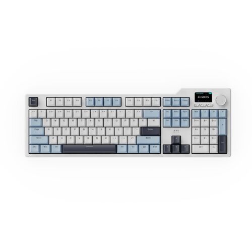 Klawiatura do gier AJAZZ AK35I V3 RGB ze 104 przyciskami, bateria 8000mAh, Bluetooth / 2.4 - Zdjęcie 22 z 42