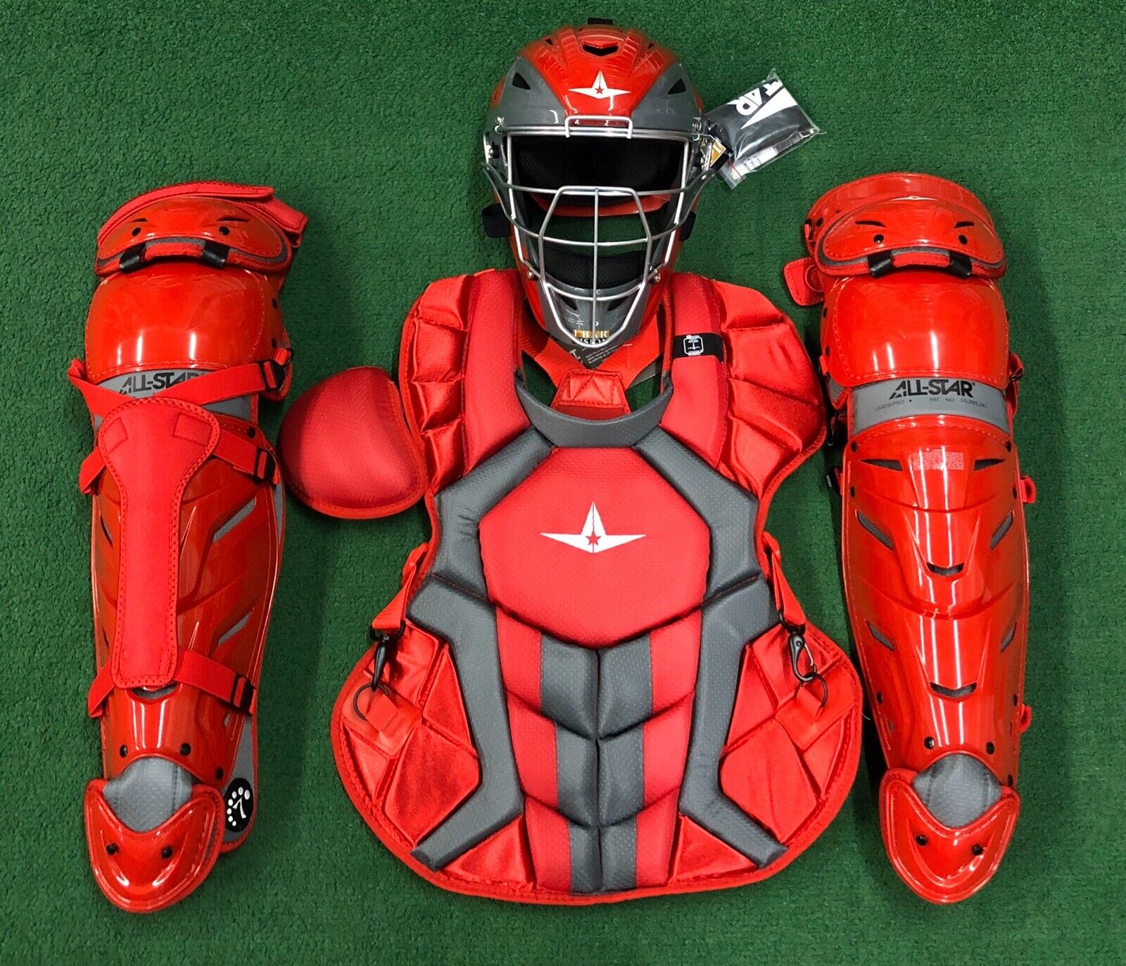 All-Star System7 Axis NOCSAE Youth Baseball Catcher's Package 並行輸入品 通販 
