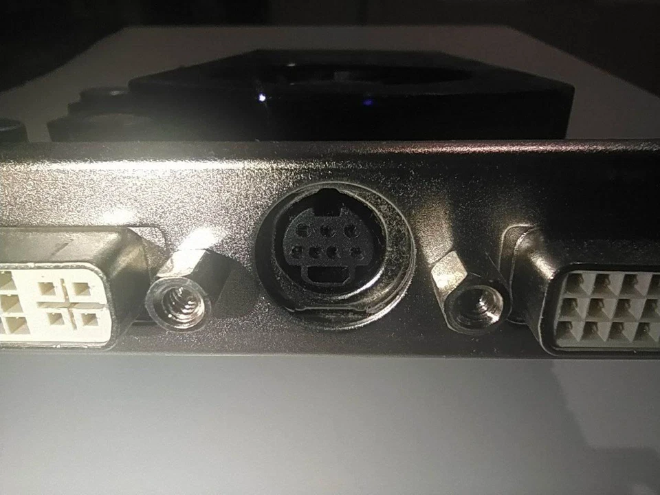 Graphics Card TV-Out (7 pin Mini DIN) to HDTV RCA Component YPbPr Adapter Cable - Image 4 of 4