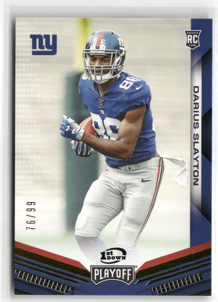 Darius Slayton Panini Playoff #240 1st Down