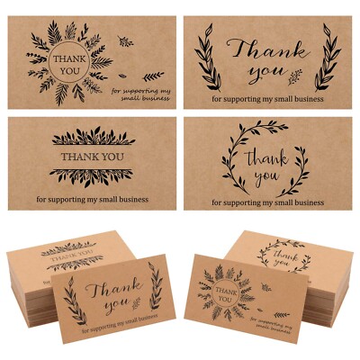 Business Thank You Cards Template Canva, Thank You For Your Order Printable Card, Small Business Editable Thank You Package Insert Pp
