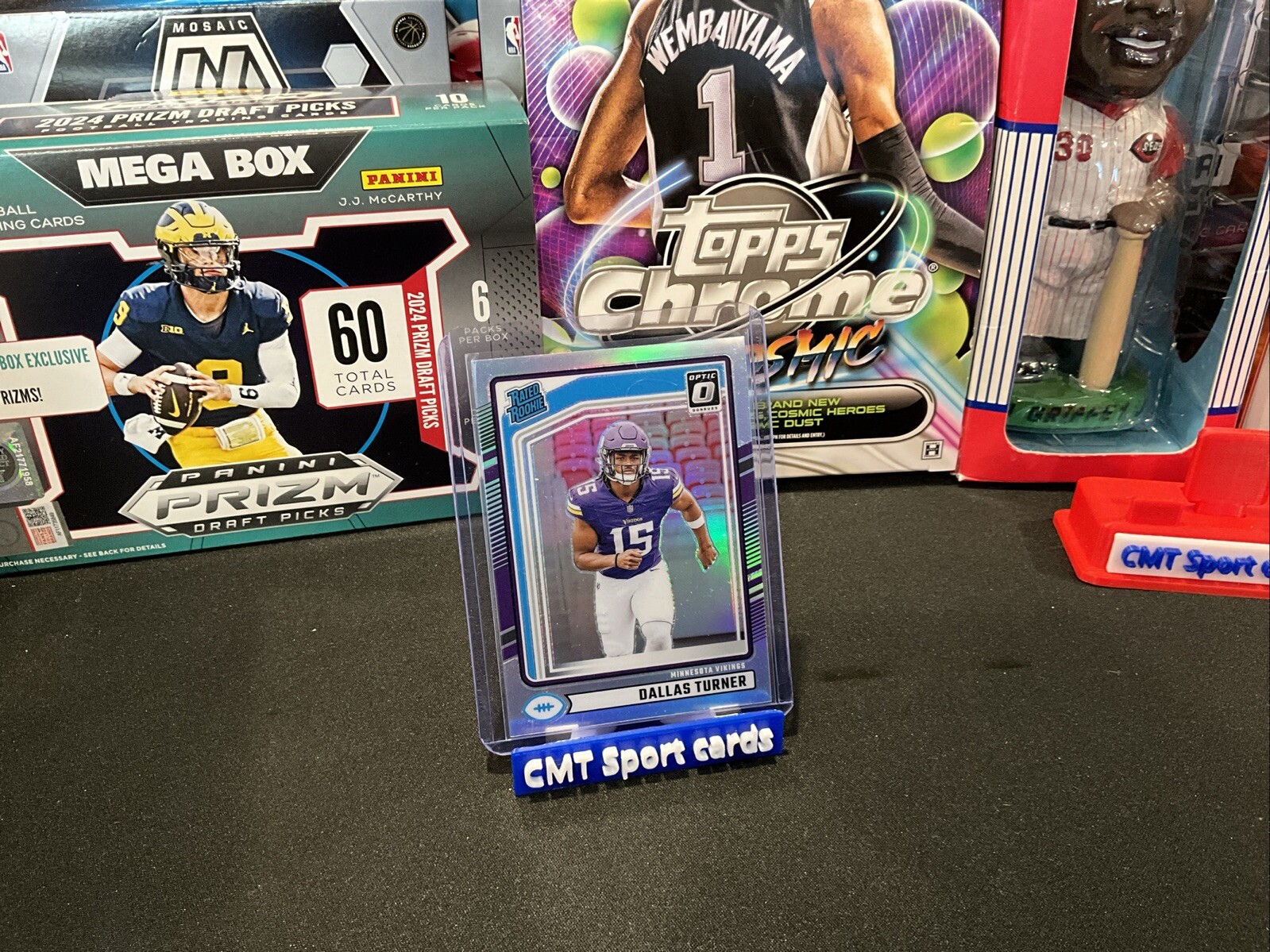 2024 Donruss Optic Preview Holo Rated Rookie RC Dallas Turner #331