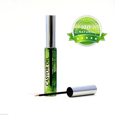8.0 ml Premium Organic Castor Oil Eyelashes Growth&Eyebrow Thickener Strengthen