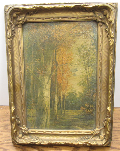 Early 20th Century NISAPI Landscape signed oil on canvas. - Picture 3 of 4