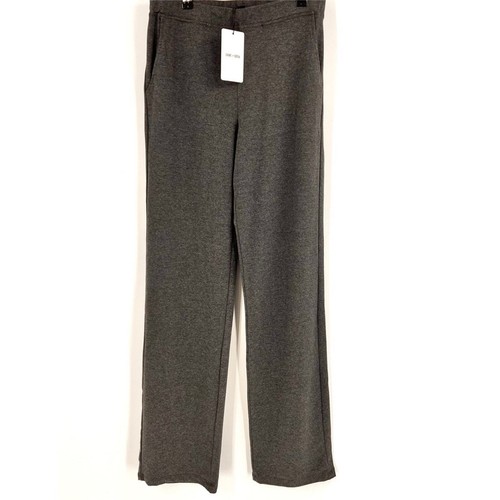 Saint + Sofia Apartment Pull On Elastic Waist Pant 34” (Tall) SZ 8 UK12 Charcoal - Picture 3 of 11