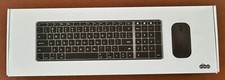 Wireless Keyboard Mouse Combo Seenda Full Size Slim Wireless Rechargable New