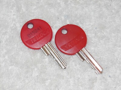 Trelock Bicycle Lock Replacement Keys