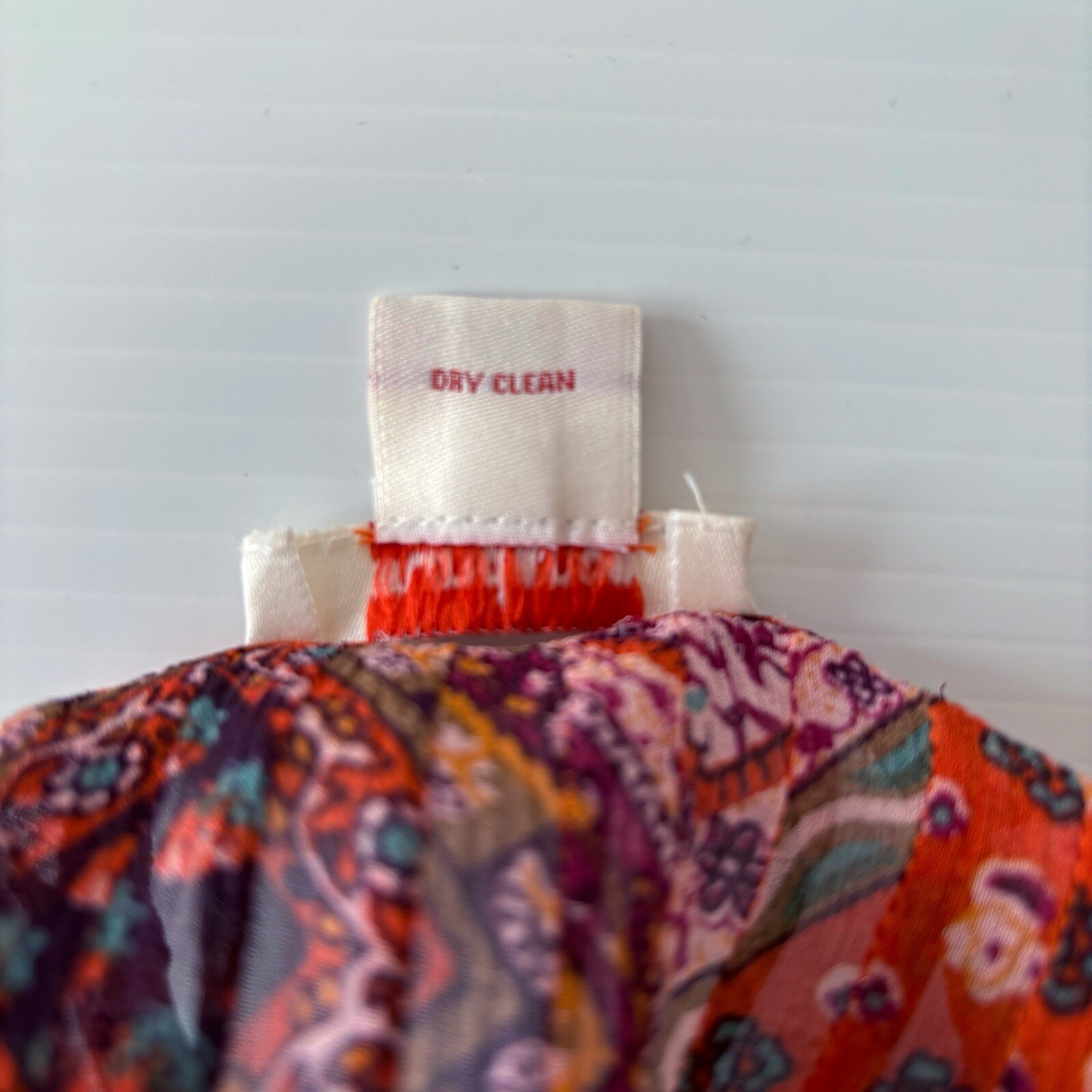 Sundance Silk Patchwork Blouse Medium - image 6