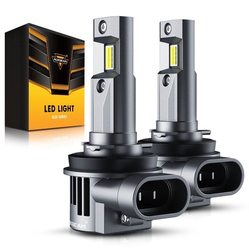 AUXBEAM 9005 9006 H11 LED Headlights High Low Beam Bulbs Kit Super White Bright - Picture 14 of 21