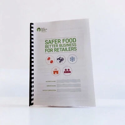 FSA 2025 Safer Food Better Business for Retailer Full Pack & 12 Month Diary & Temp