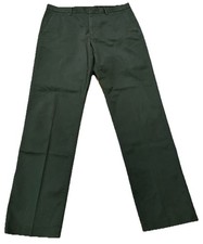 Bonobos Mens 36 x 32 Olive Green Straight Wednesday Weekday Warrior Dress Pants